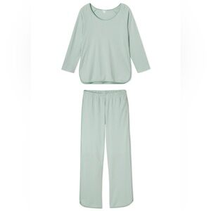 Women's Mint Green Pajama Set
